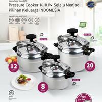 Gambar Kirin Panci Presto High Pressure Cooker 12L KPC120 dari GulaliShop1 undefined 2 Tokopedia