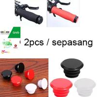 Gambar Penutup Ujung Stang Sepeda Gunung Handlebar Plug Cover End 2PCS - Putih dari TwentyThree 23 undefined 1 Tokopedia