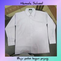 Gambar Baju Lengan panjang polos untuk SD/SMP/SMA Seragam Sekolah - S M dari Hamda School undefined 1 Tokopedia