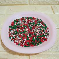 Gambar sprinkle pearls christmas hiasan kue/cupcakes sprinkle natal tree - 30gr dari Novlauwcake undefined 1 Tokopedia