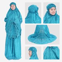 Gambar Mukena Sutra Punggung Kerancang Padang/Mukena Asli Bukit Tinggi Dewasa - Merah dari ALFAUZI COLLECTION undefined 3 Tokopedia