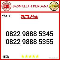 Gambar Nomor Simpati Triple 888 0822 9888 5345 Ybs12 dari basmallah PERDANA undefined 1 Tokopedia