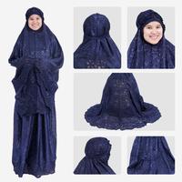 Gambar Mukena Sutra Punggung Kerancang Padang/Mukena Asli Bukit Tinggi Dewasa - Merah dari ALFAUZI COLLECTION undefined 4 Tokopedia