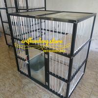 Gambar kandang kucing aluminium 3 saf dari Arifkandangstore96 undefined 1 Tokopedia