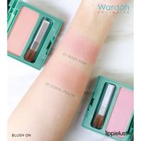 Gambar wardah exclusive blush on - 1.Rosy pink dari sakuracosmetik undefined 2 Tokopedia