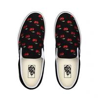 Gambar Vans Slip On Cherries Black White - 39 dari Sneakers&#39;Addict undefined 2 Tokopedia