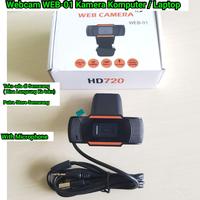Gambar Webcam HD WEB 01 Kamera Laptop Komputer Kamera Usb external Kamera tam dari Putra Store Semarang undefined 1 Tokopedia
