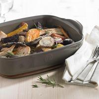 Gambar Emile Henry Rectangle baking dish made in france 29 x 19 cm 2L oven - Merah dari Kochindo undefined 4 Tokopedia