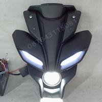 Gambar Headlamp Batok Lampu replika Kepala Yamaha MT15 Vixion CB Xabre Hitam dari LOMOdified undefined 3 Tokopedia