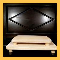 Gambar Talenan/Telenan Kaki Bentuk Persegi Kayu Mahoni / Wooden Cutting Board - Kecil dari ER_Store11 undefined 1 Tokopedia