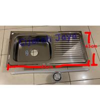 Gambar Kitchen Sink / Bak Cuci Piring Merk Royal SB 38 dari TB Cijerah Jaya undefined 3 Tokopedia