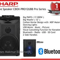 Gambar Speaker Bluetooth Sharp CBOX-PRO12UBB 17000W PMPO dari Kenzo Electronic undefined 4 Tokopedia