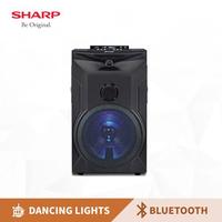 Gambar Speaker Bluetooth Sharp CBOX-PRO12UBB 17000W PMPO dari Kenzo Electronic undefined 1 Tokopedia