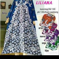 Gambar DASTER BATIK JUMBO GAMIS LENGAN PANJANG LD 130 CM. - Hijau dari fayzashop123 batik pekalongan undefined 1 Tokopedia