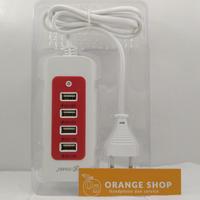 Gambar TRAVEL CHARGER TERMINAL STARRY 4USB dari ORANGE SHOP_Official undefined 2 Tokopedia