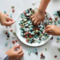 Gambar coklat kerikil 1kg/ coklat batu kerikil/coklat arab dari kurma raja murah undefined 1 Tokopedia