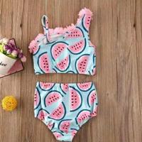 Gambar baju renang 2 pieces motif semangka for baby girl dari Maximofffbabyshop undefined 2 Tokopedia