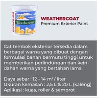 Gambar CAT TEMBOK EXTERIOR MOWILEX WEATHERCOAT 2,5L (MAYANG W0636) dari TEKUN JAYA BINTARO undefined 2 Tokopedia