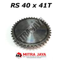 Gambar SPROCKET GEAR SINGLE RS 40 x 41-1 dari Mitra Jaya Teknik. undefined 1 Tokopedia