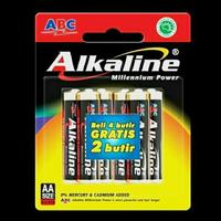 Gambar Baterai ABC ALKALINE AA A2 4+2 Isi 6 Pcs Battery Alkaline ABC AA ORI dari Samudera Electronics undefined 2 Tokopedia