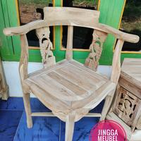 Gambar Kursi Jati Kursi Teras Kayu Jati Kursi Jati Kursi Lipat Kursi Tamu dari Jingga Meubel Store undefined 4 Tokopedia