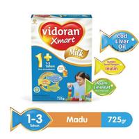 Gambar Susu Vidoran Xmart1+ Rasa Madu 725 Gr / Vidoran Xmart 3+ Madu 725Gr - 1+ Madu dari Shoppingyukkk undefined 1 Tokopedia