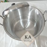 Gambar Panci Langseng 28cm Mustika / Kukus / Sarangan / Steamer 28cm dari karyaabadiwarehouse undefined 3 Tokopedia