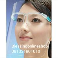 Gambar face shield kacamata import dari Blessingonlineshop undefined 4 Tokopedia