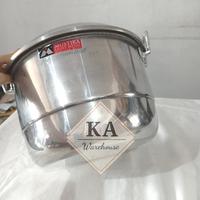 Gambar Panci Langseng 28cm Mustika / Kukus / Sarangan / Steamer 28cm dari karyaabadiwarehouse undefined 4 Tokopedia