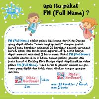 Gambar STIKER ANAK FN WATERPROOF ISI 140 PCS dari NARCRAFT.percetakan undefined 5 Tokopedia