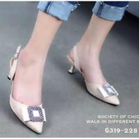 Gambar Sepatu high heels wanita sandal hils sendal permata f 13 - Hitam dari kanzhop_NEW undefined 2 Tokopedia