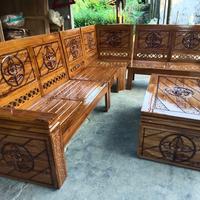Gambar Kursi Tamu Sudut Tumpuk Cincin Kursi Tamu Jati Mebel Jepara dari Wibowo Furniture undefined 4 Tokopedia