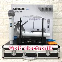 Gambar microphone mic wireless shure urd 11 handheld mic pegang urd11 dari GOLD ELEKTRONIK NEW undefined 1 Tokopedia