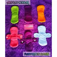 Gambar Pembalut Kain Wanita Cuci Ulang PANTYLINER KATUN Azza (Original) dari herbal sehati_NEW undefined 3 Tokopedia
