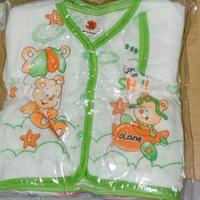 Gambar 1 lusin Baju bayi putih lengan pendek motif lucu pink biru kuning yell - SA Warna dari CandyBaby23 undefined 2 Tokopedia