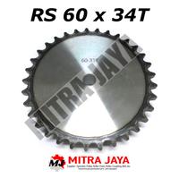 Gambar SPROCKET GEAR SINGLE RS 60 x 34-1 dari Mitra Jaya Teknik. undefined 1 Tokopedia