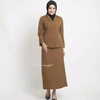 Gambar setelan Blazer / seragam PNS / seragam PEMDA GURU /pemda aceh coklat t dari seragampns undefined 3 Tokopedia