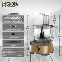 Gambar Food processor + cubic cutter Signora dari jjshop53 undefined 1 Tokopedia