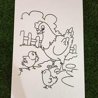 Gambar styrofoam/busa lukis karakter anak dari blekoksamidien undefined 3 Tokopedia