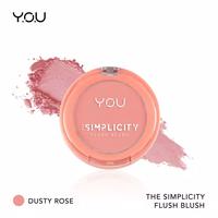 Gambar YOU The Simplicity Flush Blush - Sweet dari Erfestore undefined 3 Tokopedia