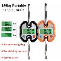 Gambar Weiheng WH-C100 Timbangan Gantung Koper 150Kg Digital Hanging Orange dari More More More More undefined 2 Tokopedia