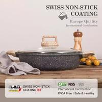 Gambar Carote Shallow Pot Pan With Lid 28 Cm dari MCI-Moderen Cooker Inovative undefined 2 Tokopedia