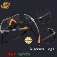 Gambar Kacamata Safety Glasses Fashion Bening Clear Tanpa Tali dari QUEEN TOOL_NEW undefined 5 Tokopedia