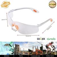 Gambar Kacamata Safety Glasses Fashion Bening Clear Tanpa Tali dari QUEEN TOOL_NEW undefined 4 Tokopedia