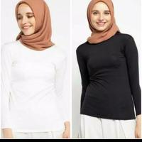 Gambar baju manset kaos polos-manset daleman wanita-manset bahan jersey super dari djoko lorro shop undefined 4 Tokopedia