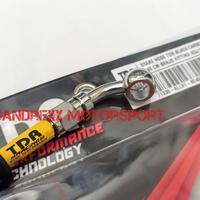 Gambar Paket Selang Rem TDR Black Carbon 90 cm Depan + 40 Cm Belakang dari Bandrexx Motorsport undefined 4 Tokopedia