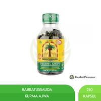 Gambar Habbatussauda "KURMA AJWA" 210 kapsul dari herbalpreneur undefined 1 Tokopedia