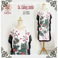 Gambar Daster Kalong Jumbo Selutut Batik Gajah Putih dari Toko Ghazia Bjm undefined 4 Tokopedia