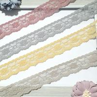 Gambar [per 1 yard] Renda halus lembut warna soft pastel - Kuning Soft dari Mariposa Craft undefined 2 Tokopedia
