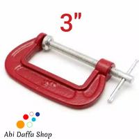 Gambar Clamp Penjepit Meja 3inch dari Abi Daffa Shop undefined 1 Tokopedia
